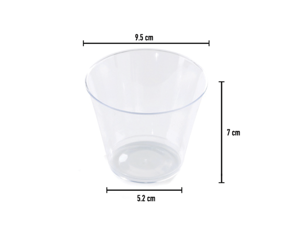 Taça de Sobremesa Transparente 230ml Ø9.5cm - Image 2