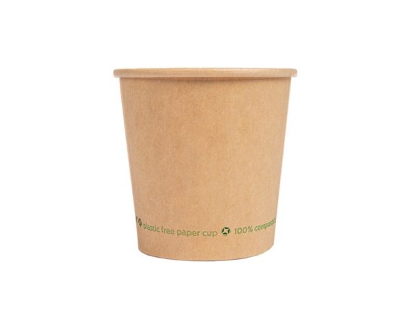 Copo de Cartão Kraft PLASTIC FREE 120ml - Ø6cm