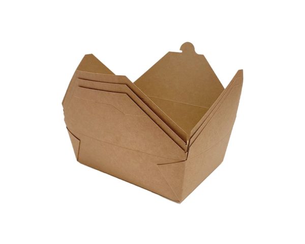 Caixa Kraft para Take Away 1600ml - 0%plastic - Image 3