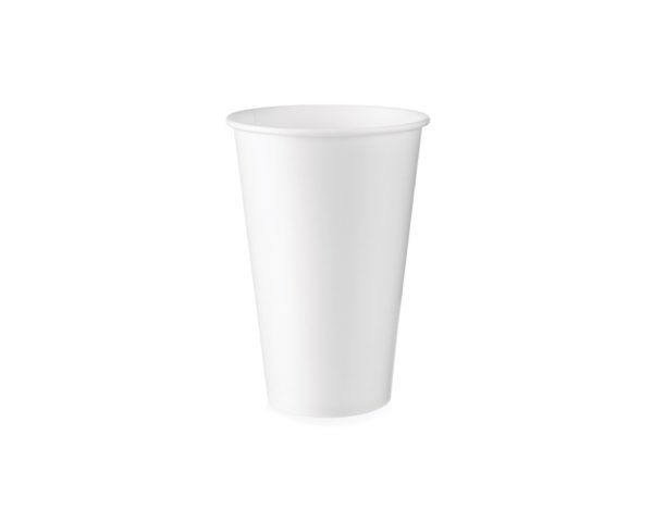 White Cardboard Cup 480ml - Ø9cm