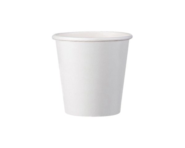 Copo de Cartão Branco 120ml - Ø6cm