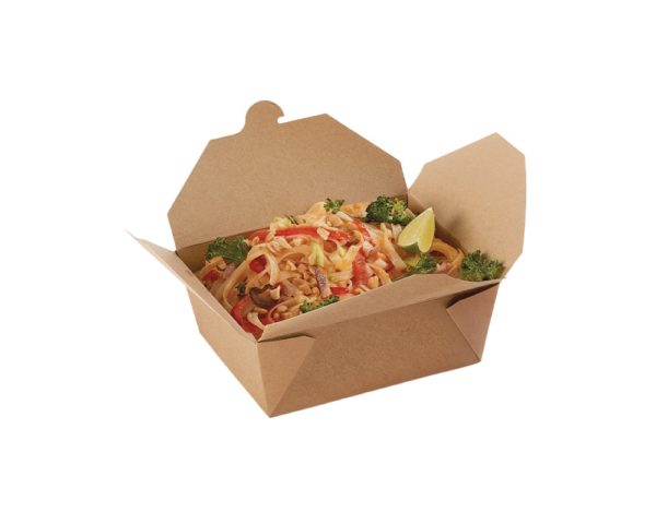 Caixa Kraft para Take Away 1350ml - 0%plastic - Image 3