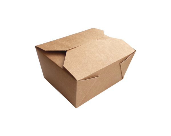 Caixa Kraft para Take Away 700ml - 0%plastic