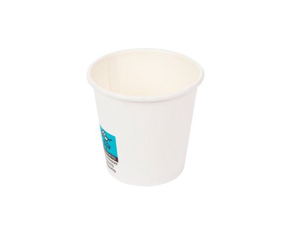 Copo de Cartão Branco 70ml - Ø5cm - Image 4