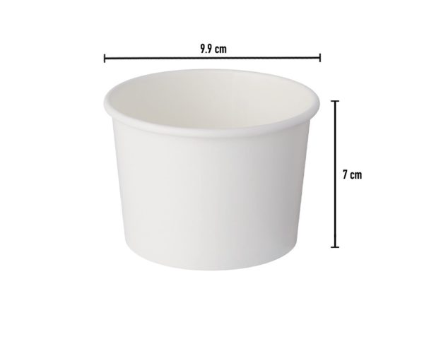 Pote de Sopa Branco 350ml - Image 2