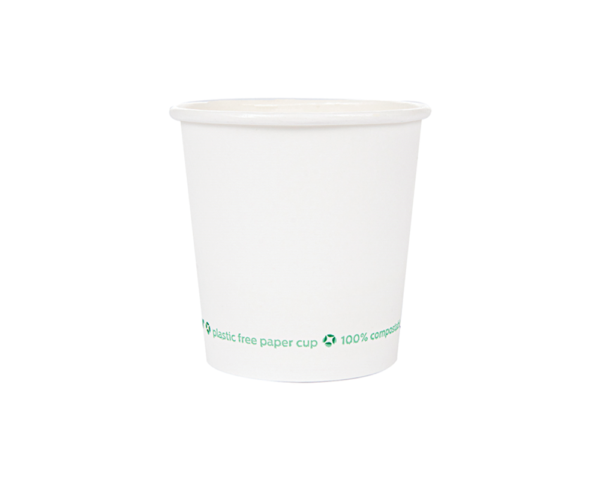 Copo de Cartão Branco PLASTIC FREE 120ml - Ø6cm