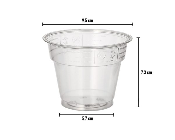 Copo PET 280ml - Ø9.5cm - Image 2