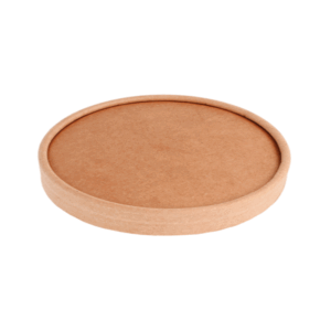 Tampa Kraft para Saladeira Redonda  Ø18.5cm