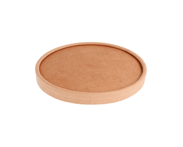 Tampa Kraft para Saladeira Redonda  Ø18.5cm