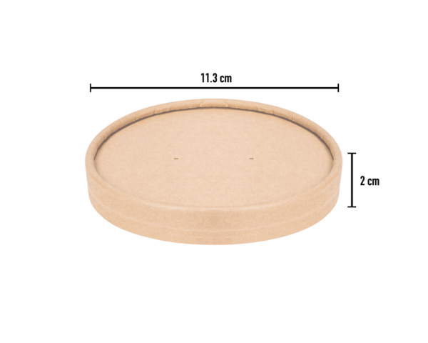 Tampa para Pote de Sopa Kraft Ø11cm - Image 2