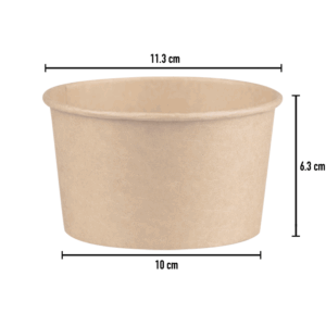 Pote de Sopa Kraft 350ml Ø11cm