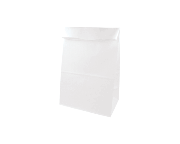 Saco de Papel Branco sem Asa 25x15x43cm